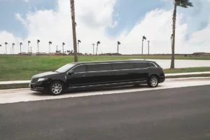 All Valley Limousine 14 passenger limousine inside picture