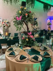 Beautiful decorated table