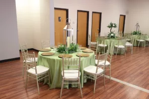 spacious event center for 100 people